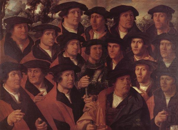 JACOBSZ, Dirck Group Portrait of the Arquebusiers of Amsterdam china oil painting image